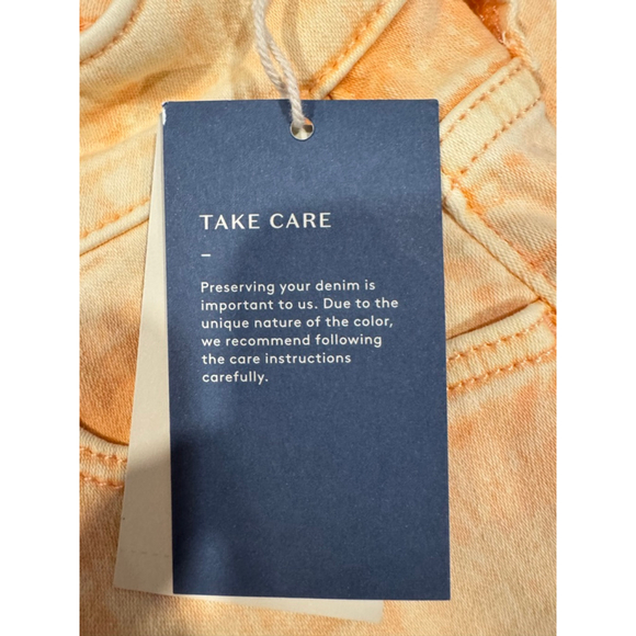 Universal Thread High-Rise Curvy Skinny Jeans | Women’s Size 2/26R | Orange Acid - Picture 6 of 7